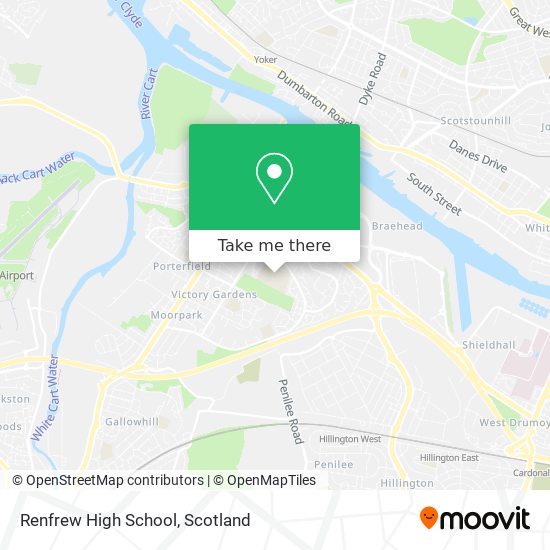 Renfrew High School map