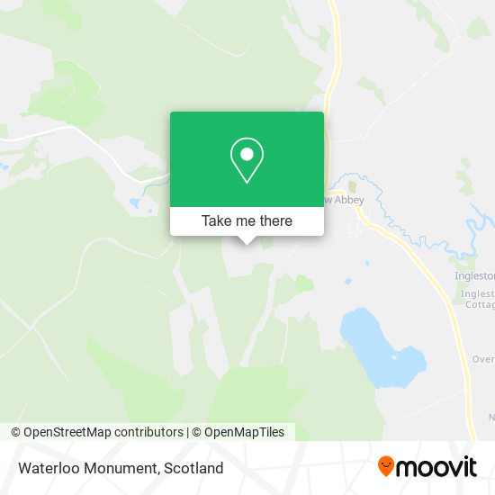 Waterloo Monument map