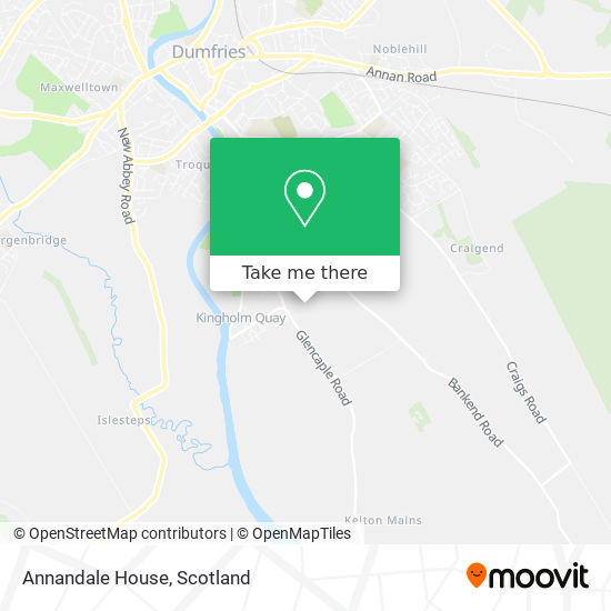 Annandale House map