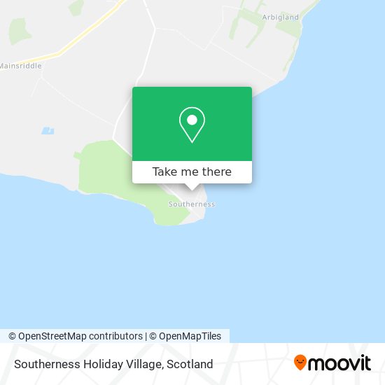 Southerness Holiday Village map