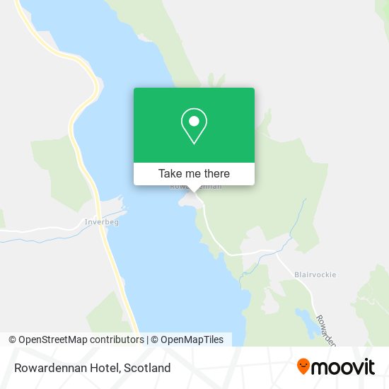 Rowardennan Hotel map