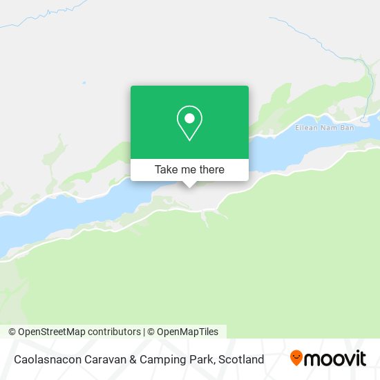 Caolasnacon Caravan & Camping Park map