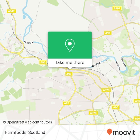 Farmfoods map