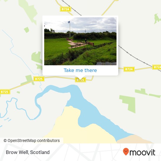 Brow Well map