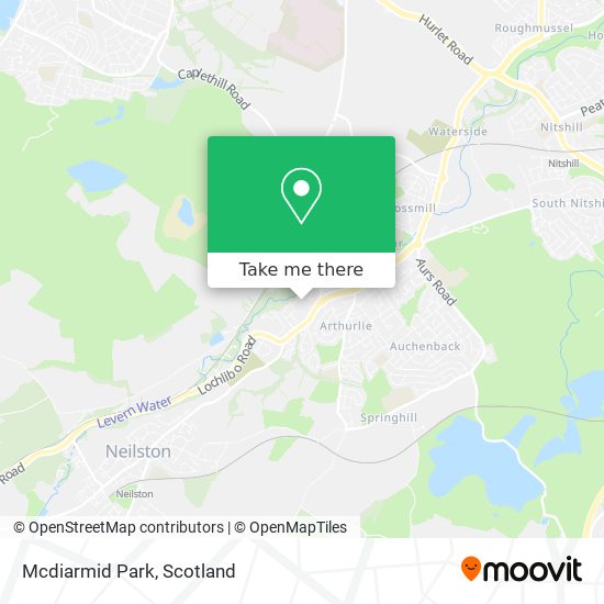 Mcdiarmid Park map