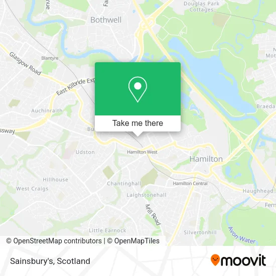 Sainsbury's map