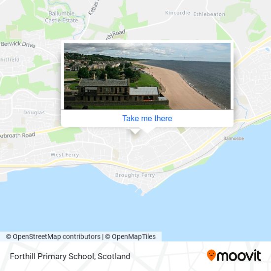 Forthill Primary School map