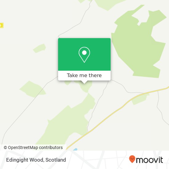 Edingight Wood map