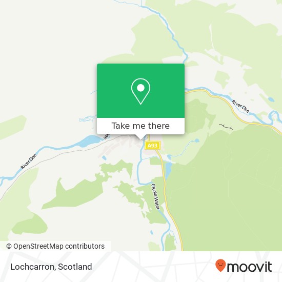Lochcarron map