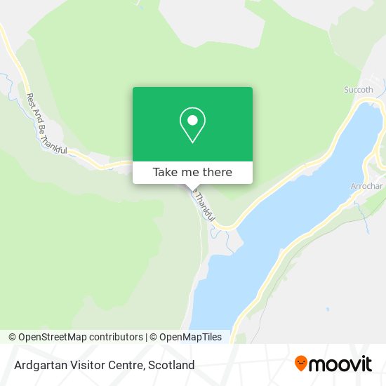 Ardgartan Visitor Centre map