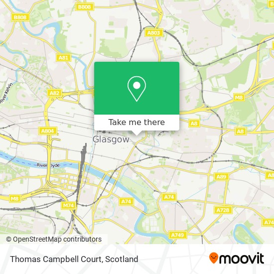 Thomas Campbell Court map