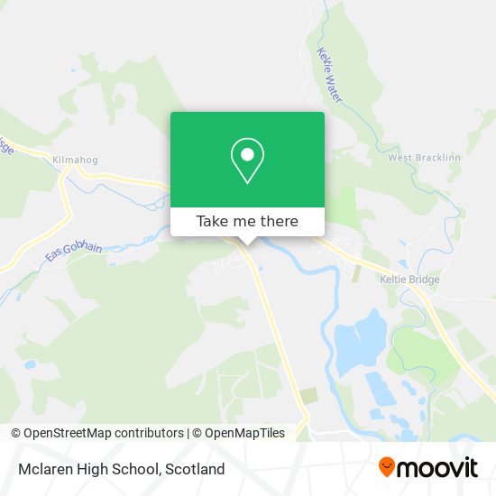 Mclaren High School map