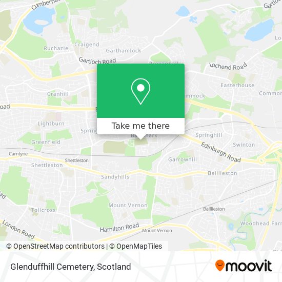 Glenduffhill Cemetery map