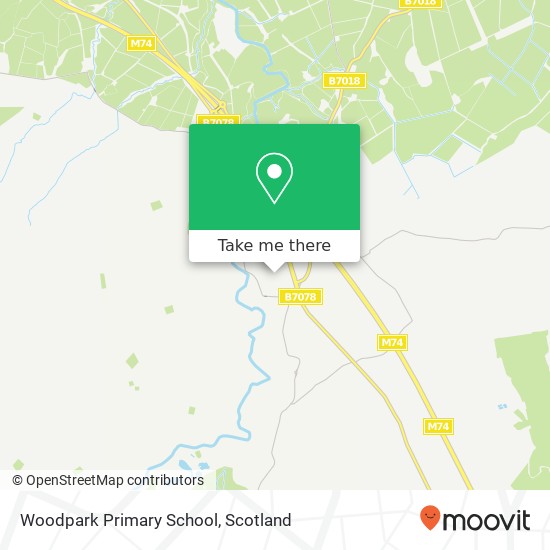 Woodpark Primary School map