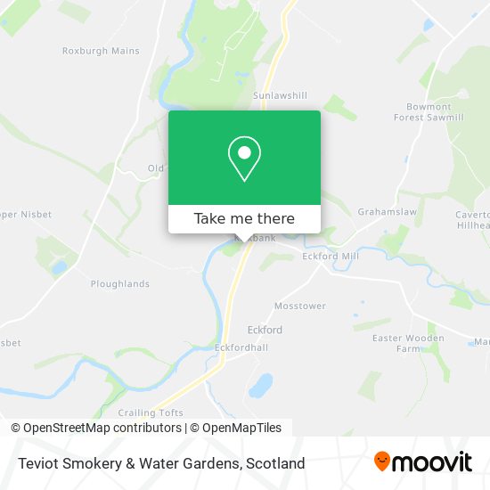 Teviot Smokery & Water Gardens map