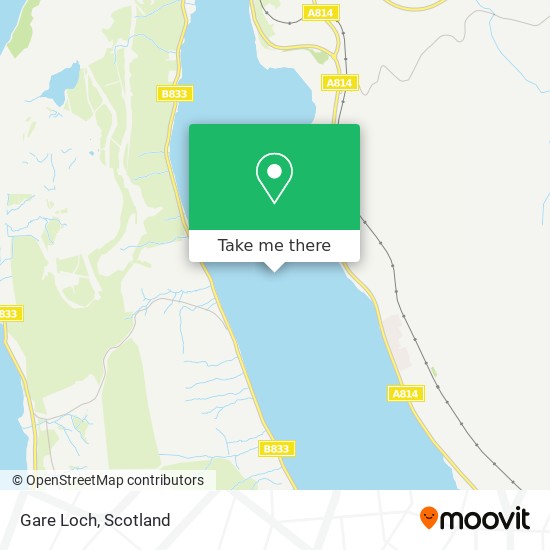 Gare Loch map