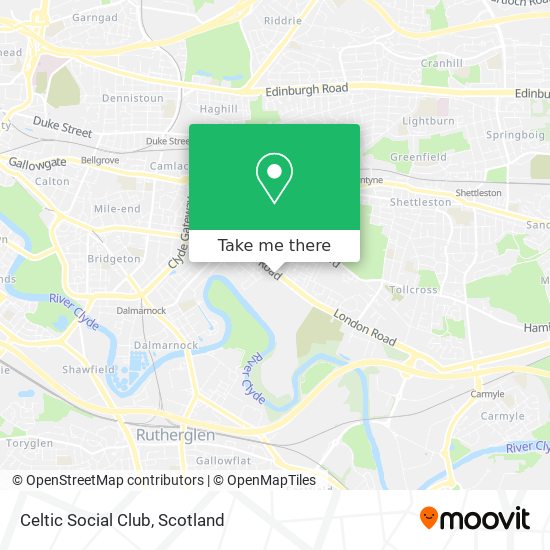 Celtic Social Club map