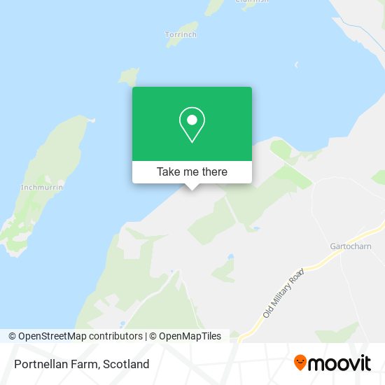 Portnellan Farm map