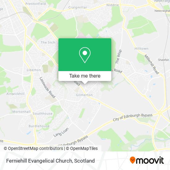 Ferniehill Evangelical Church map