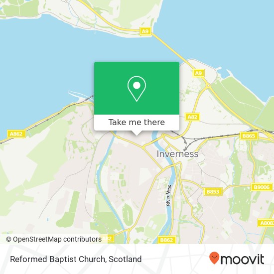 Reformed Baptist Church map