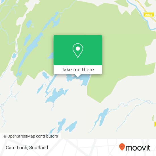 Cam Loch map