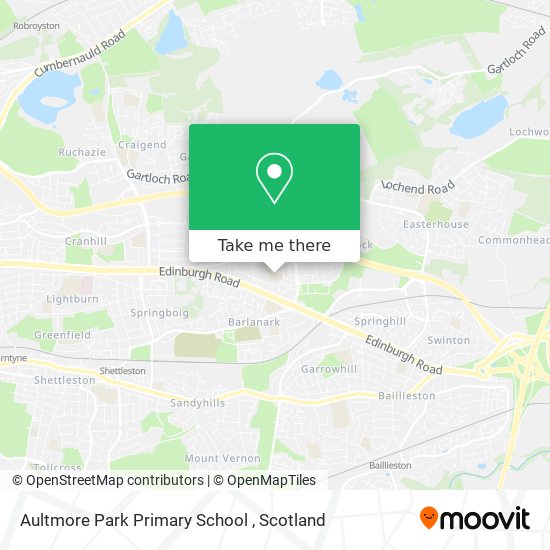 Aultmore Park Primary School map