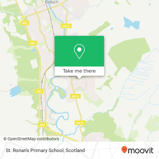 St. Ronan's Primary School map