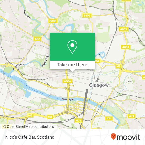 Nico's Cafe Bar map