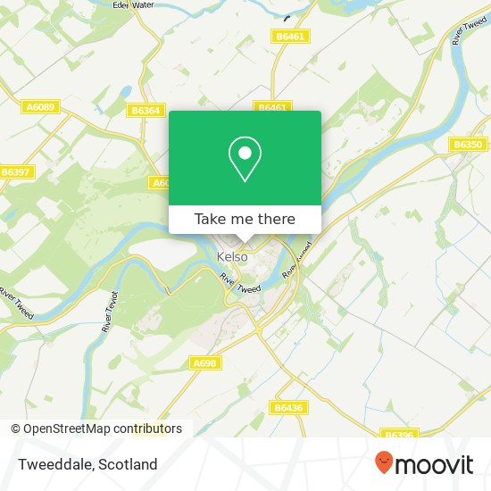 Tweeddale map