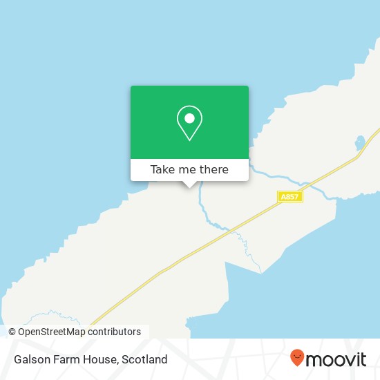 Galson Farm House map