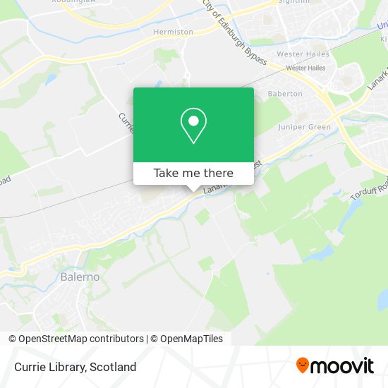 Currie Library map