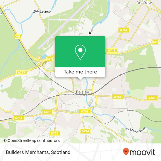 Builders Merchants map