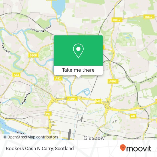 Bookers Cash N Carry map