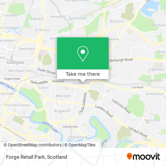 Forge Retail Park map