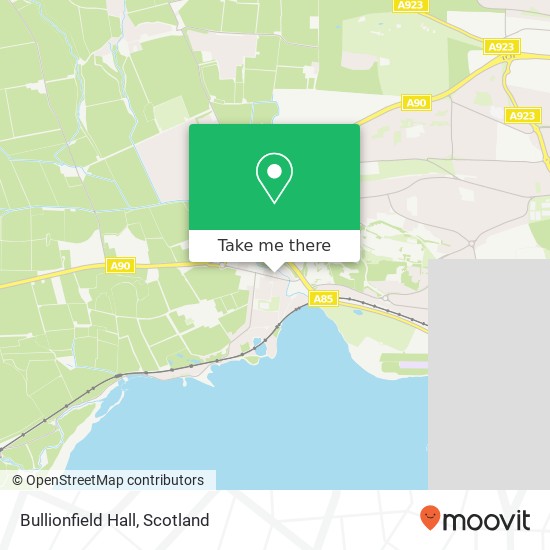 Bullionfield Hall map