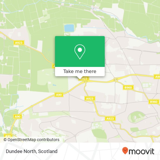 Dundee North map