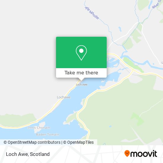 Loch Awe map