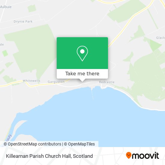 Killearnan Parish Church Hall map