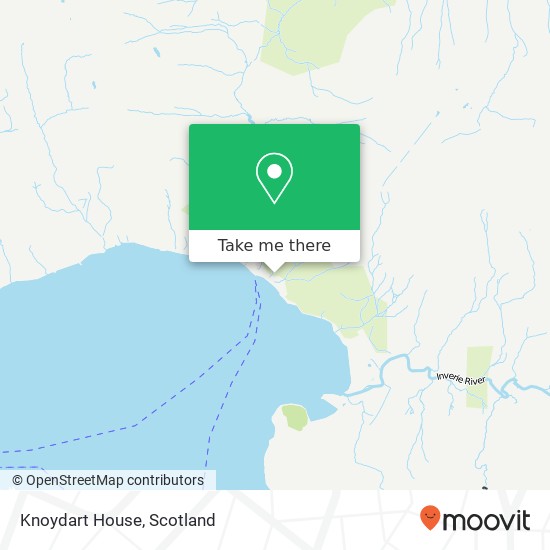 Knoydart House map
