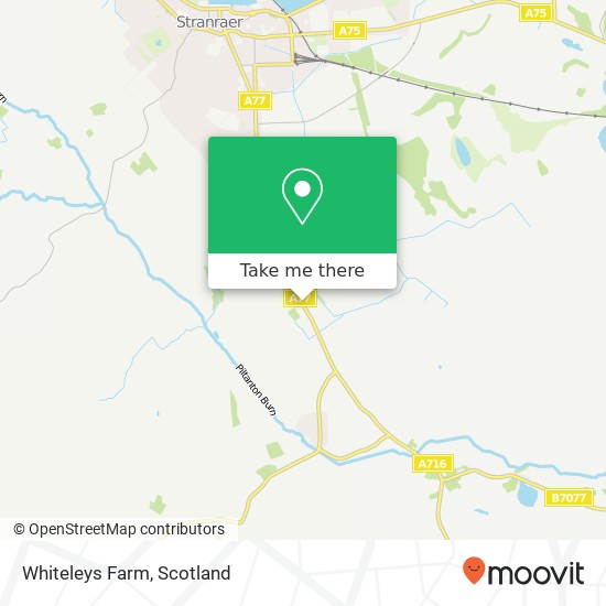 Whiteleys Farm map