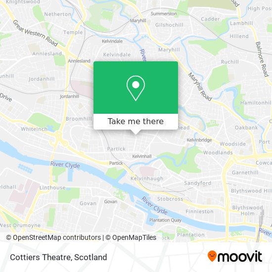 Cottiers Theatre map