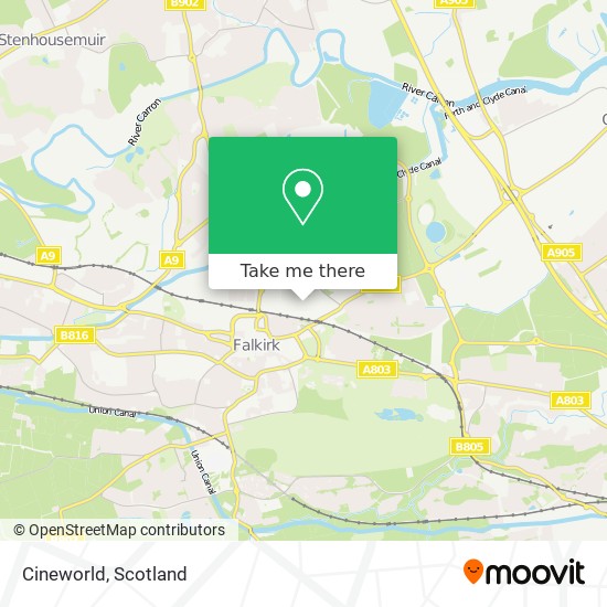 Cineworld map