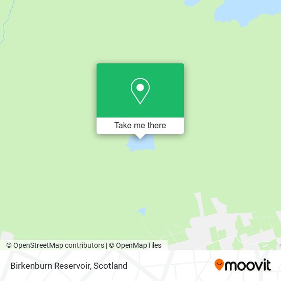 Birkenburn Reservoir map