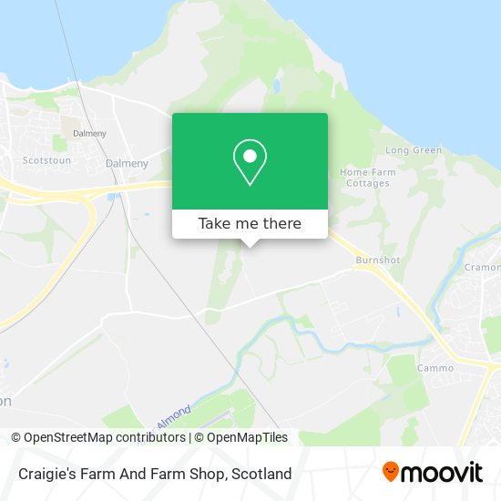 Craigie's Farm And Farm Shop map