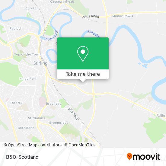 B&Q map