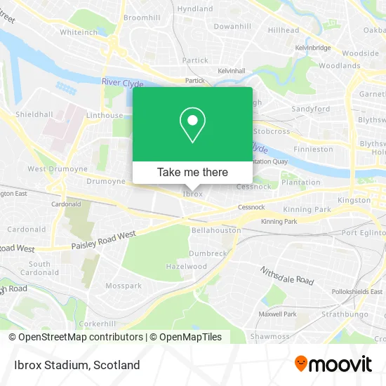 Ibrox Stadium map