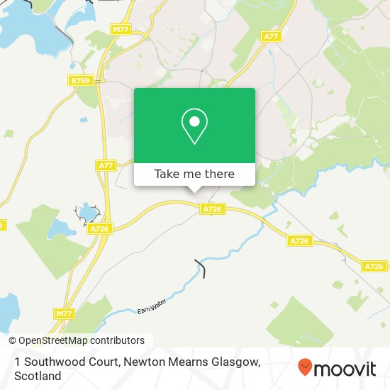 1 Southwood Court, Newton Mearns Glasgow map
