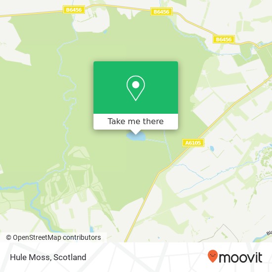 Hule Moss map