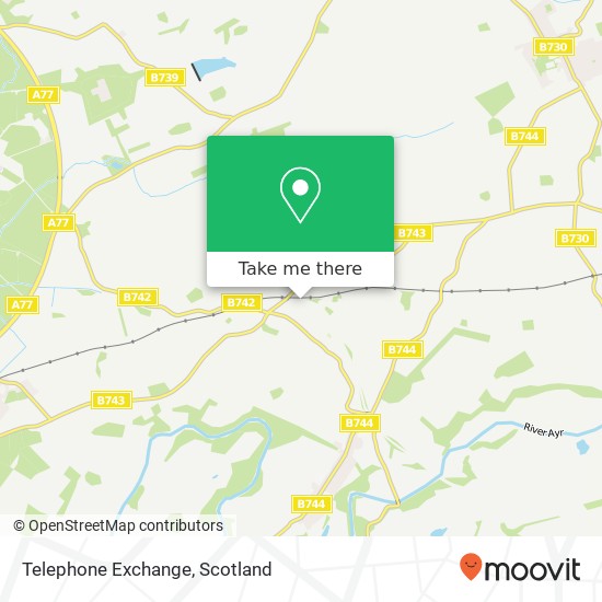 Telephone Exchange map