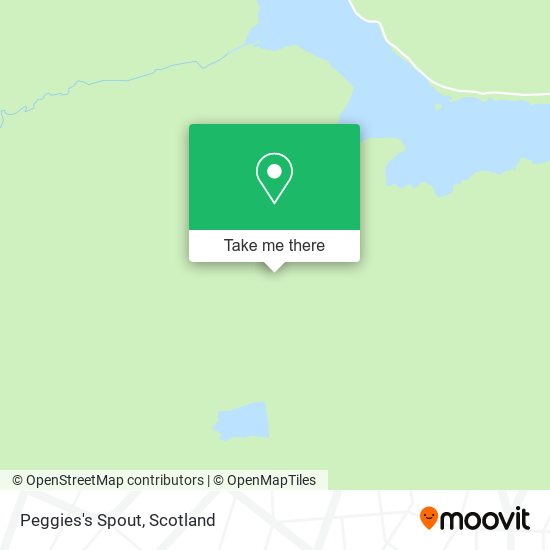 Peggies's Spout map